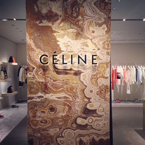 Brown Gold Beige Marble Natural Stone Retail Shop