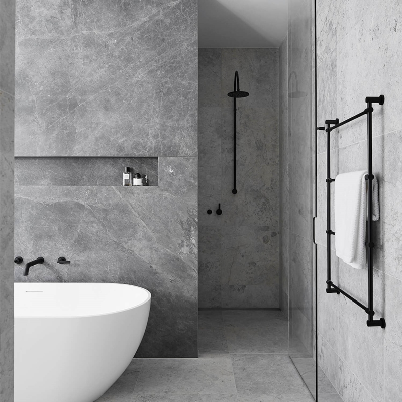 Grey Marble Natural Stone Bedroom