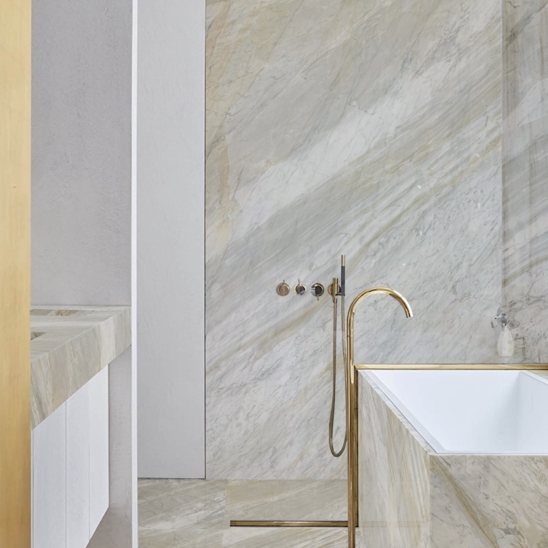 Beige Grey Mable Natural Stone Bathroom