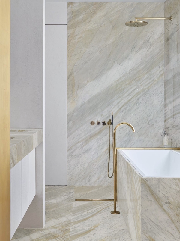 Beige Grey Mable Natural Stone Bathroom
