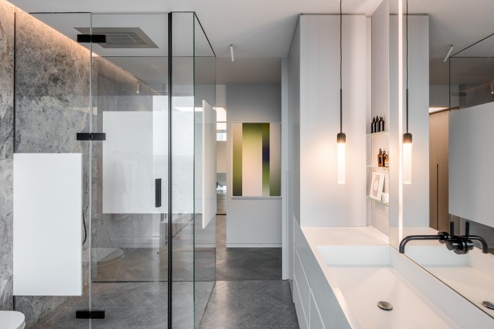 Grey Marble Natural Stone Bathroom