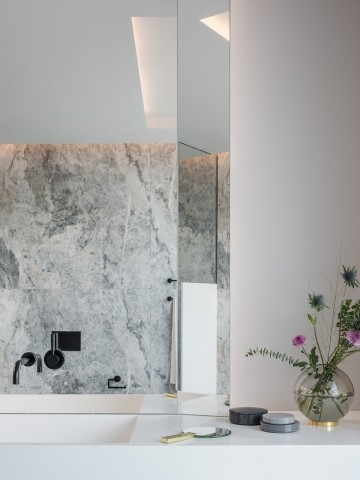 Grey Marble Natural Stone Bathroom