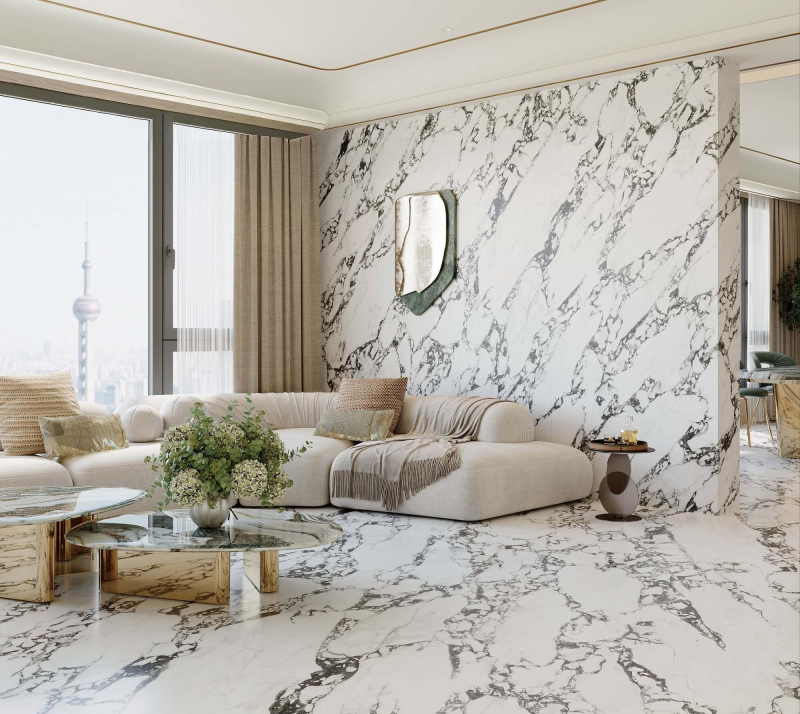 Sintered stone, Curvable sintered stone, porcelain slab