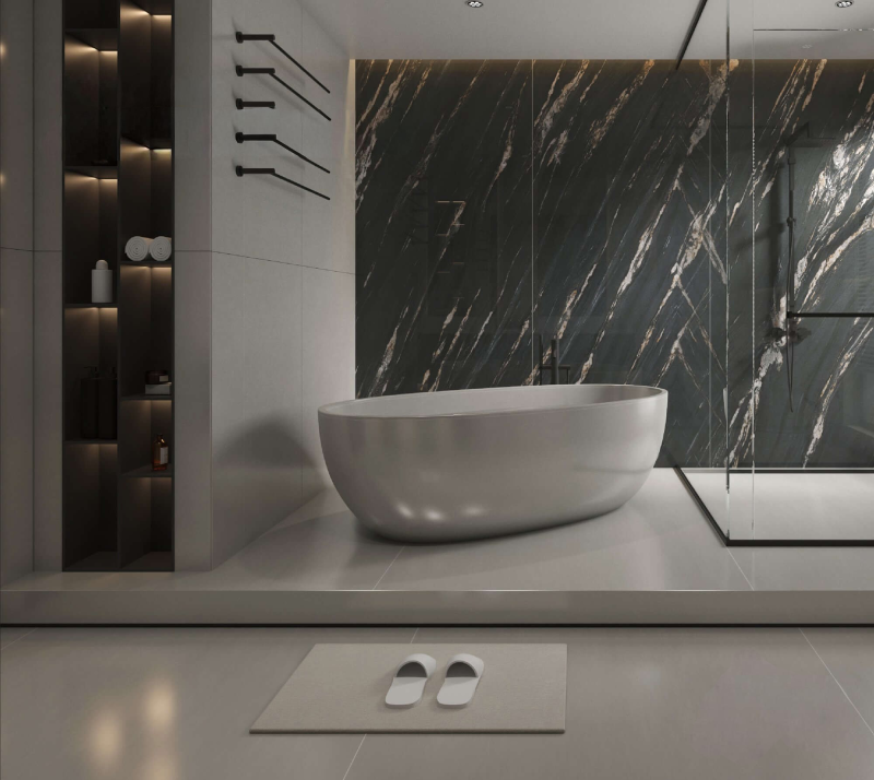 Sintered stone, Curvable sintered stone, porcelain slab