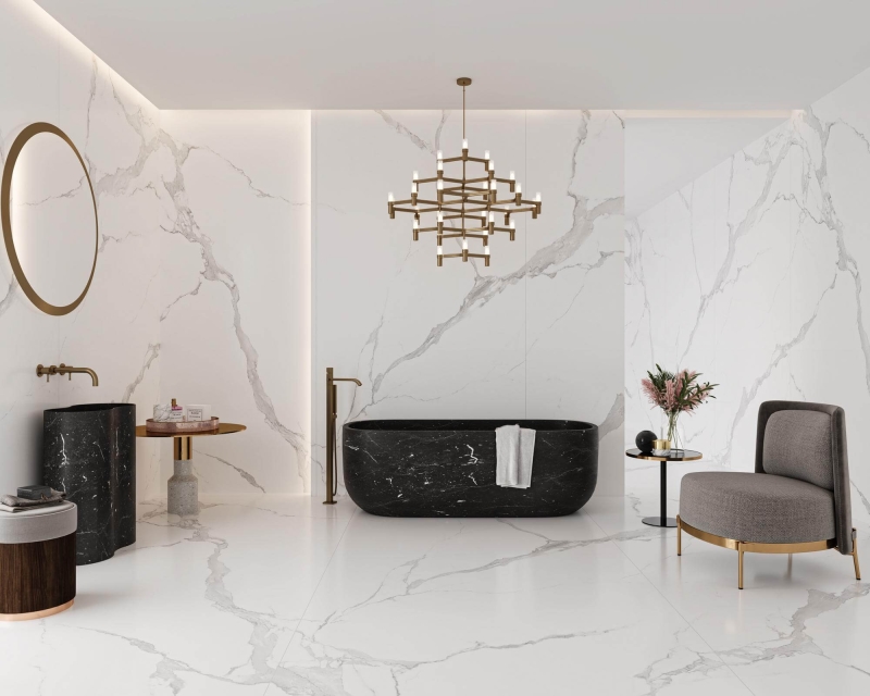 Sintered stone, Curvable sintered stone, porcelain slab