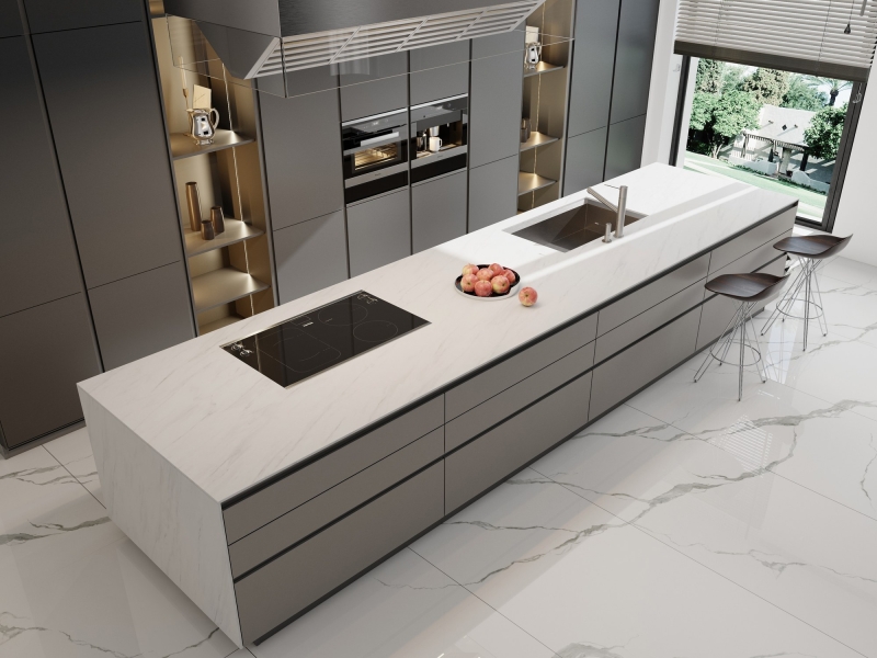 Sintered stone, Curvable sintered stone, porcelain slab