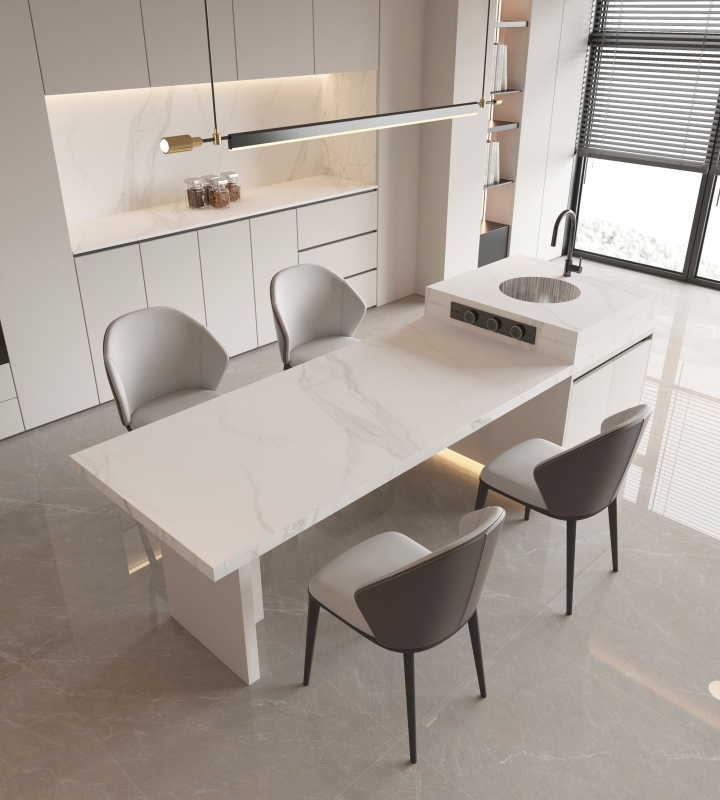 Sintered stone, Curvable sintered stone, porcelain slab