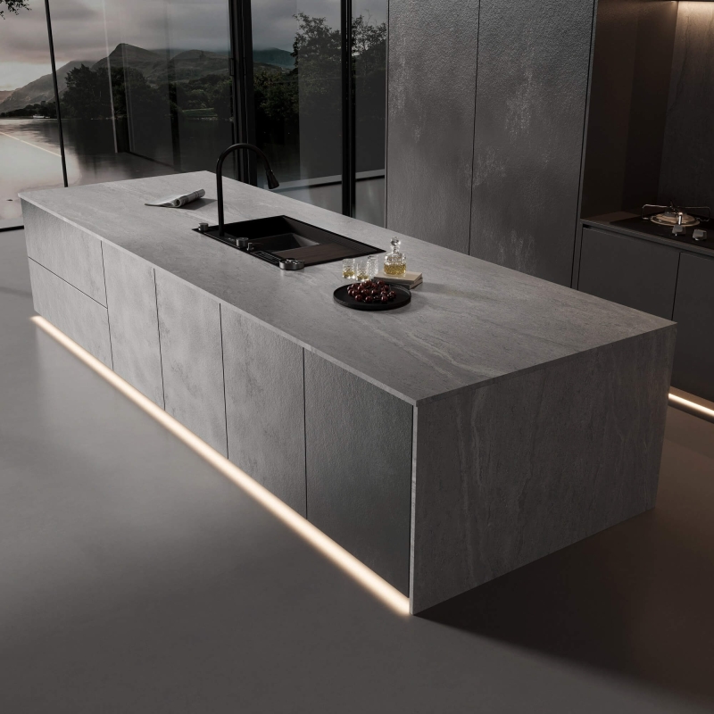 Sintered stone, Curvable sintered stone, porcelain slab, Neolith, Cosentino, dekton, Lapitec, Laminamv