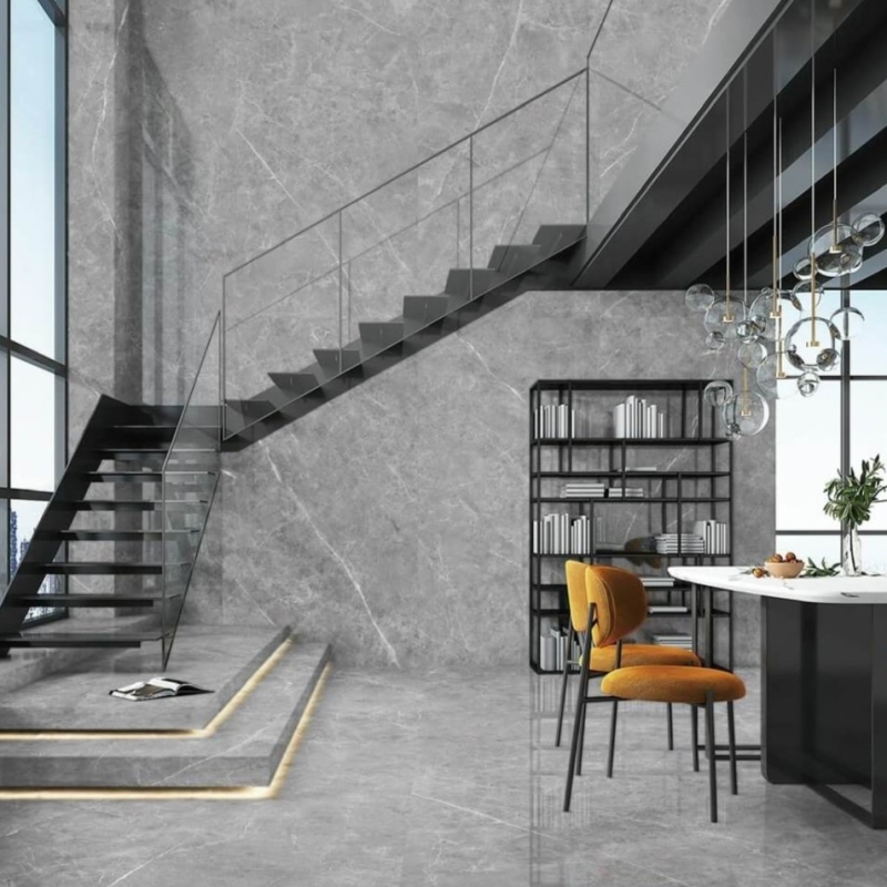Matt-texture tile
