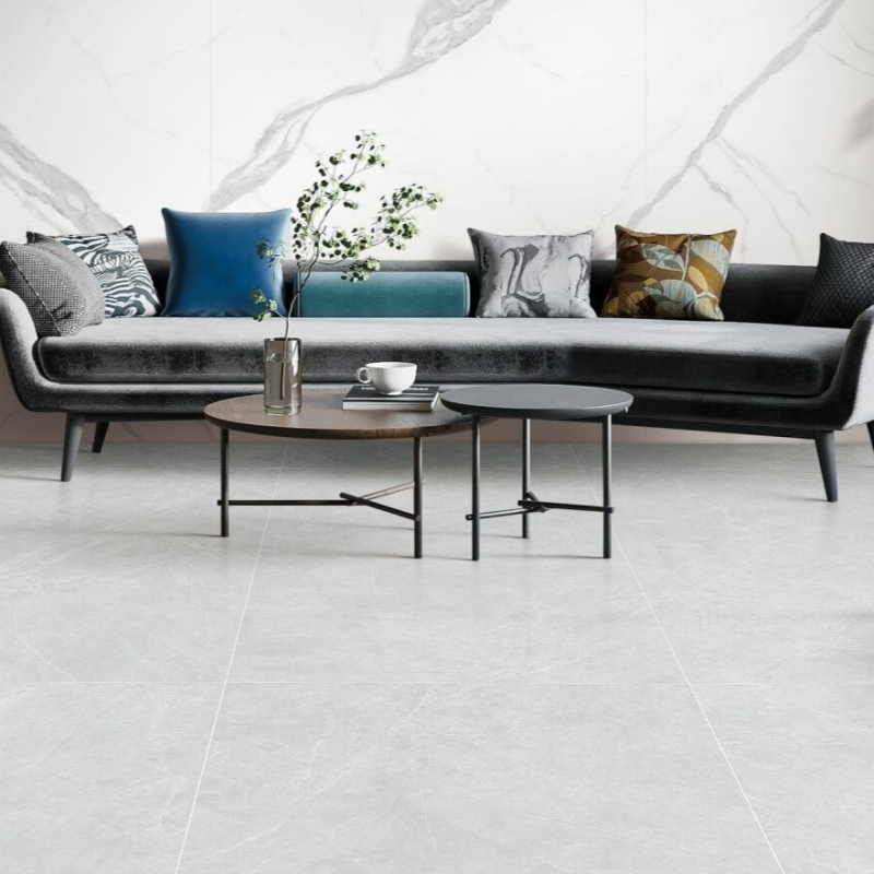 Matt-texture tile