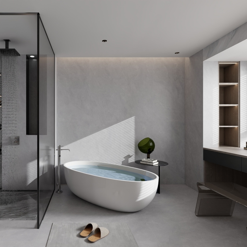 Matt-texture tile