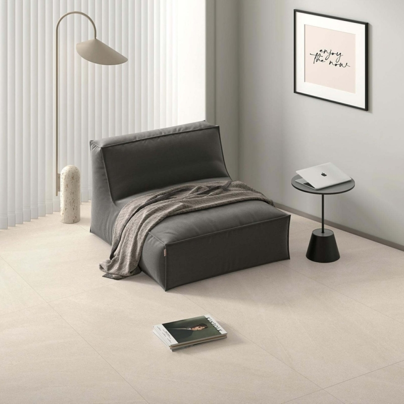 Matt-texture tile