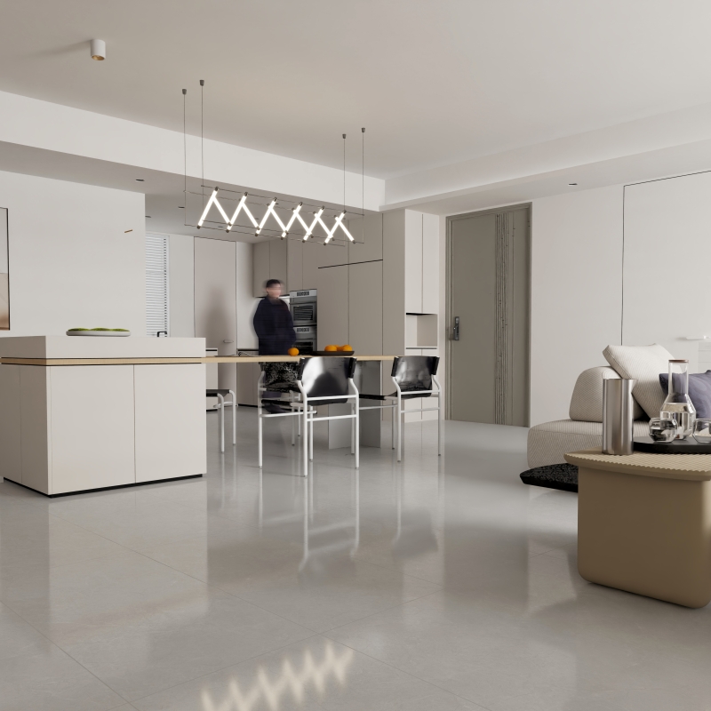 Polished tile