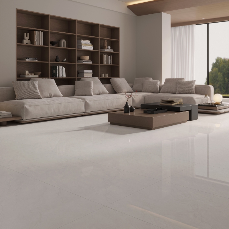 Polished tile