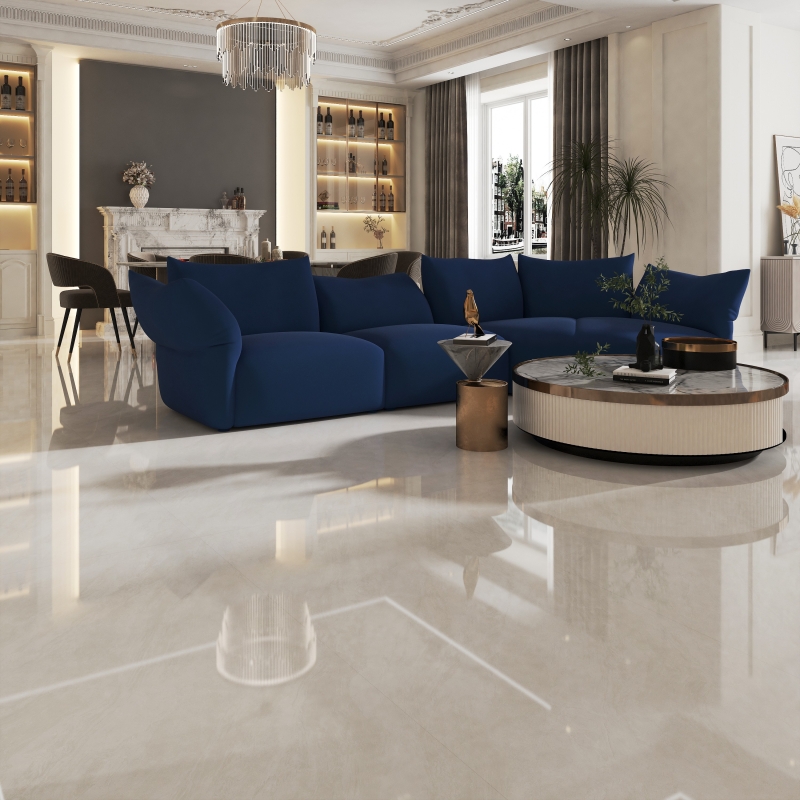 Polished tile