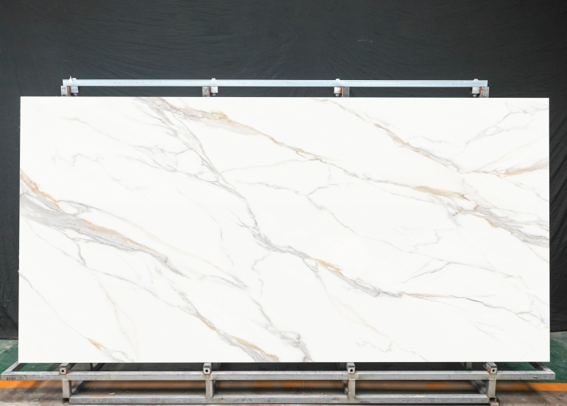 Through-body sintered stone