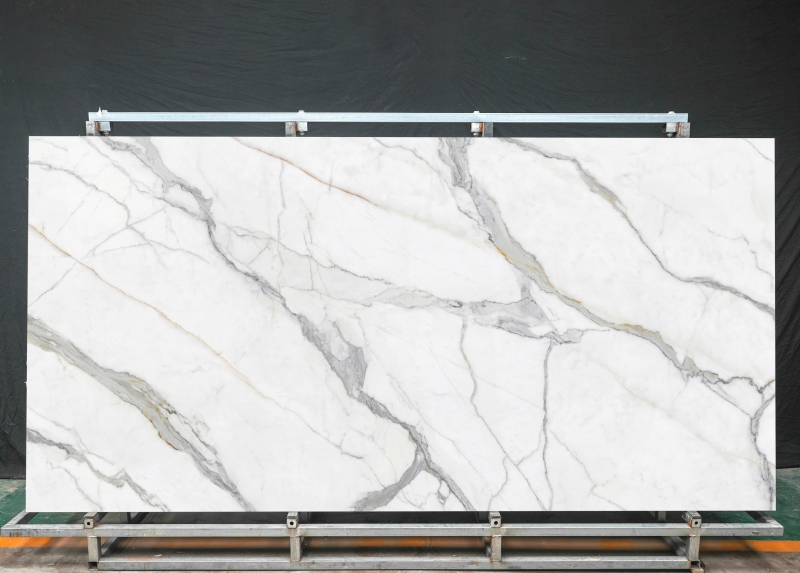 Through-body sintered stone