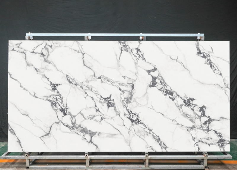 Through-body sintered stone