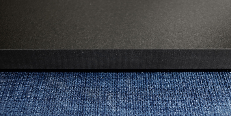 Through-body sintered stone