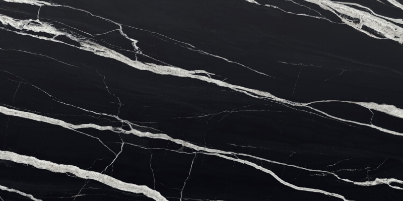 Through-body sintered stone