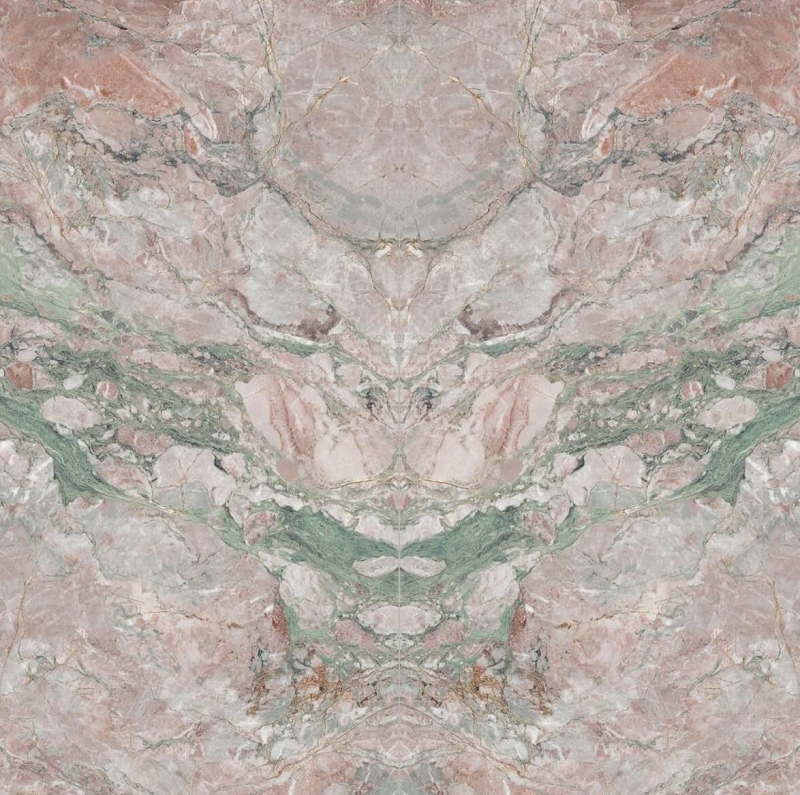 Through-body sintered stone