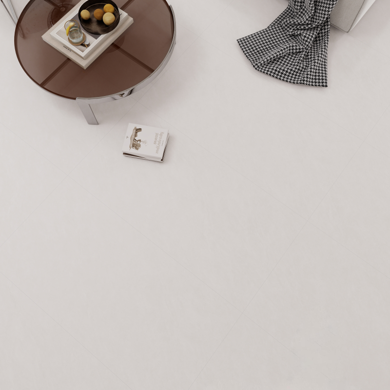 Soft-polished tile